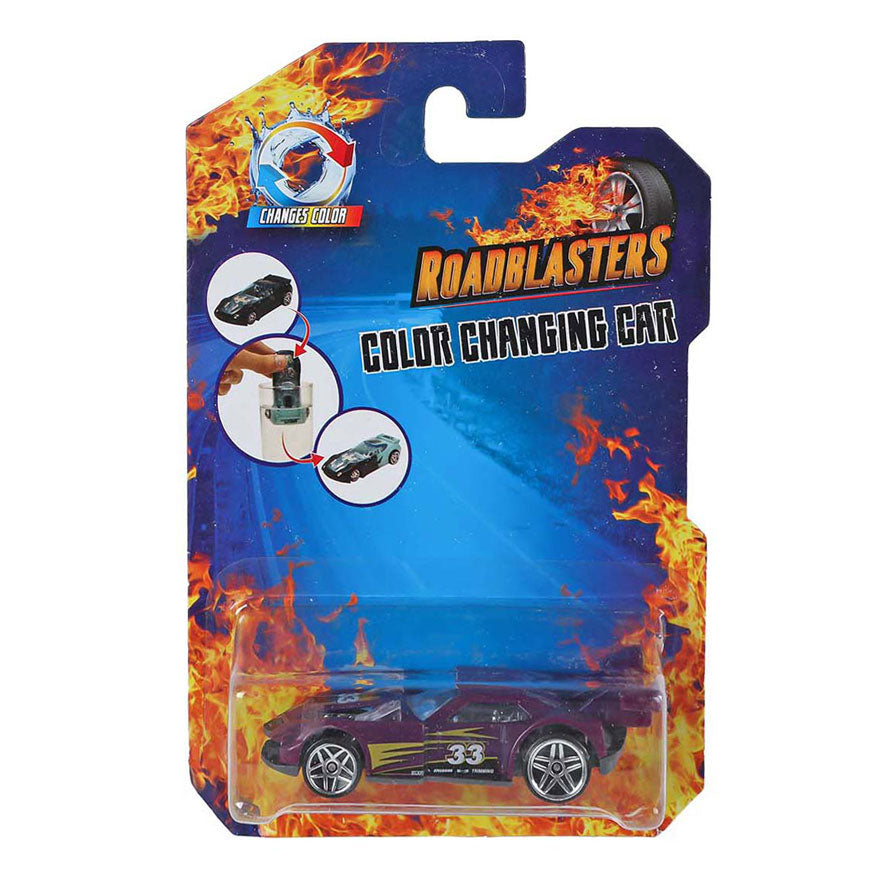 Rc roadblasters auto color change die cast ass 1:64 7-8cm
