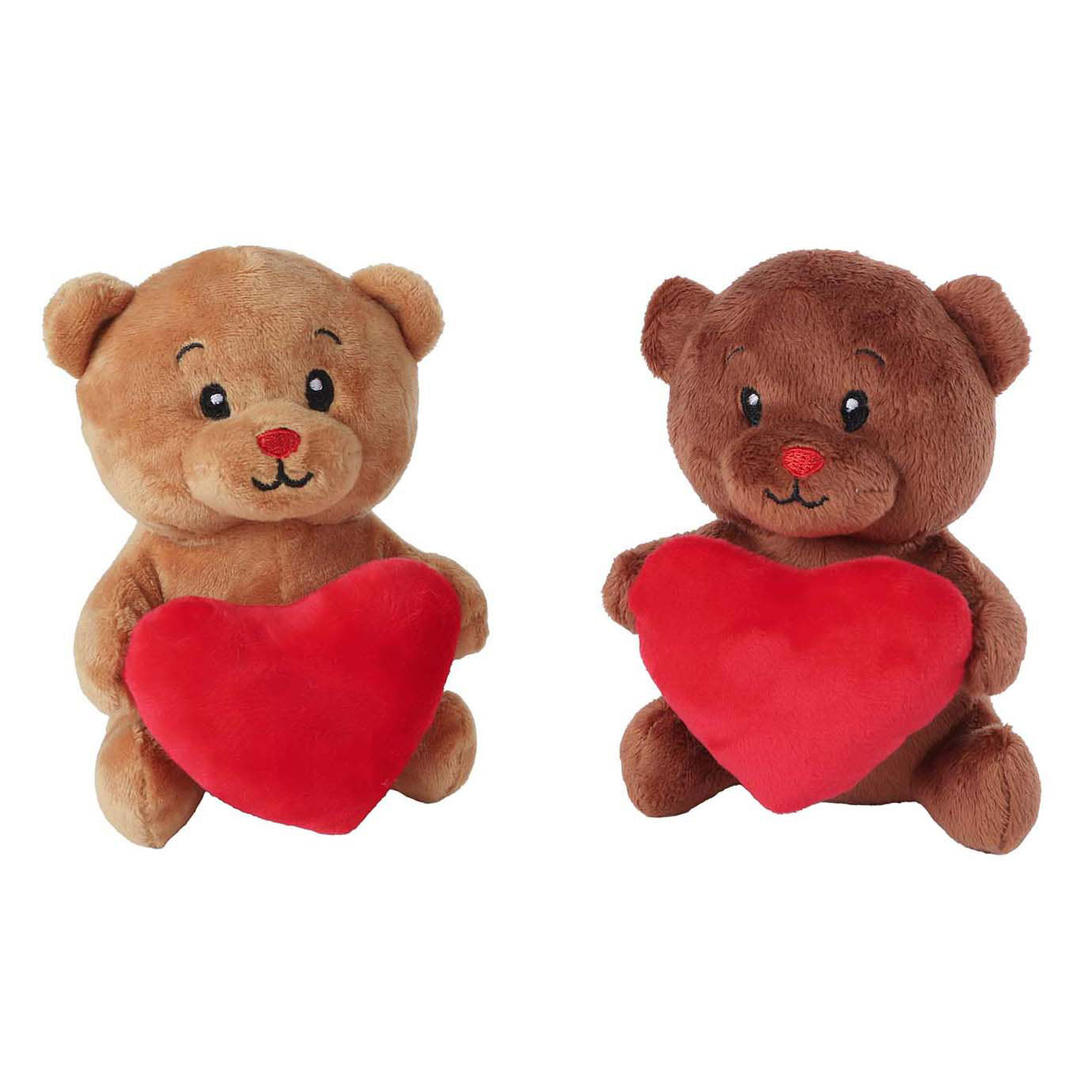 Take Me Home Knuffel Pluche - Bier met Hart, 15cm