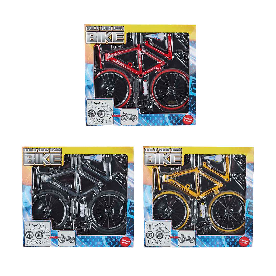 Racefiets gegoten bouwpakket, 19,5cm