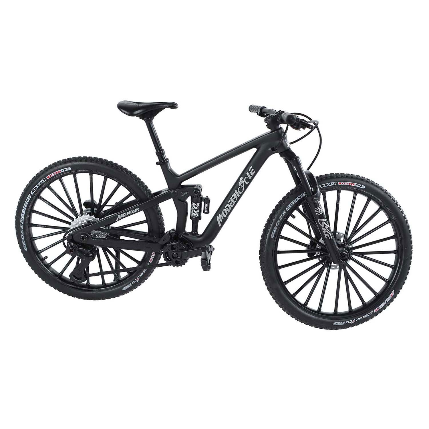 Mountainbike die-cast kleur, 20,5cm