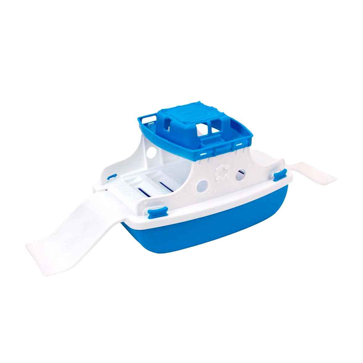 Zonplezier veerboot blauw wit