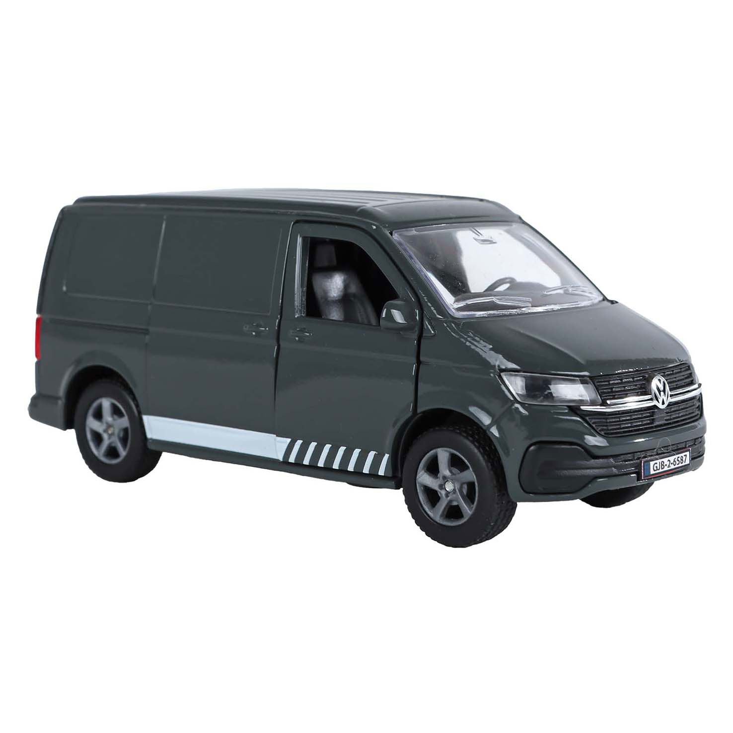 Kinderwereldbol vw transporter die cast pb 3ass 13,5cm