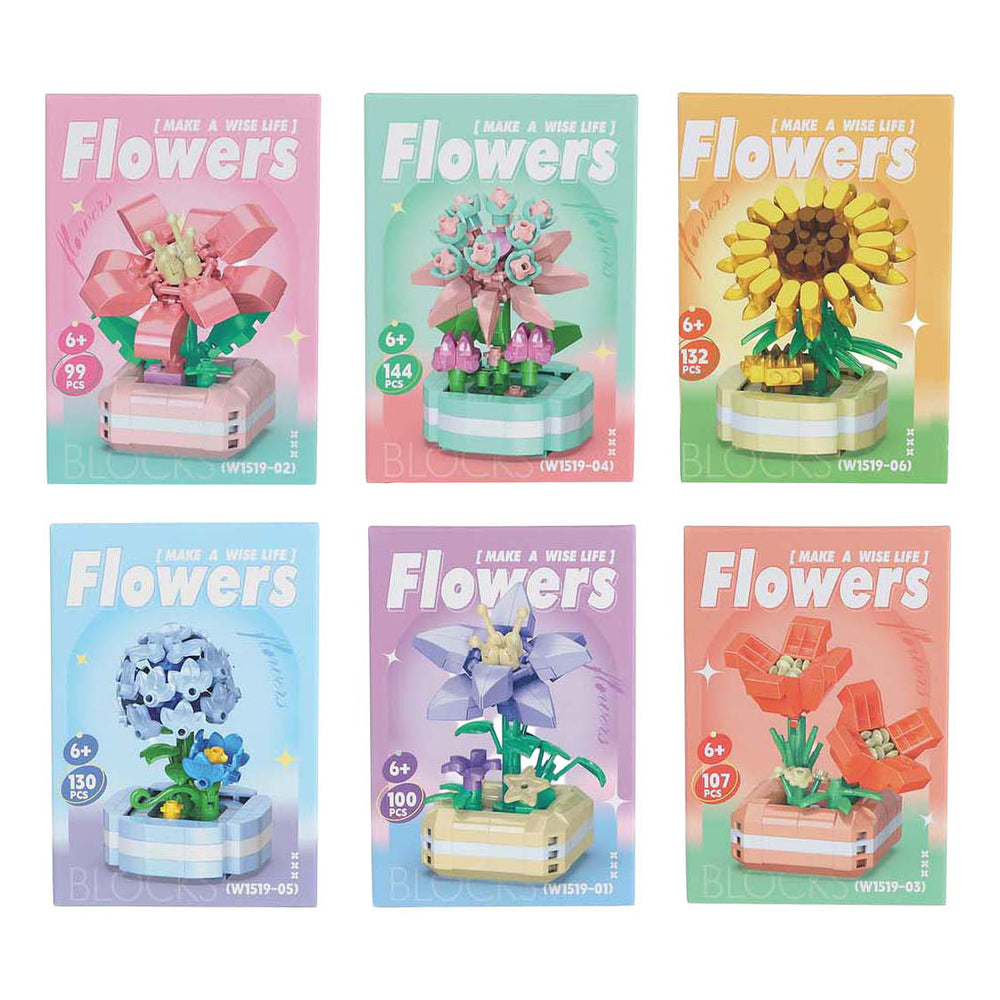 Bouwset plant in pot