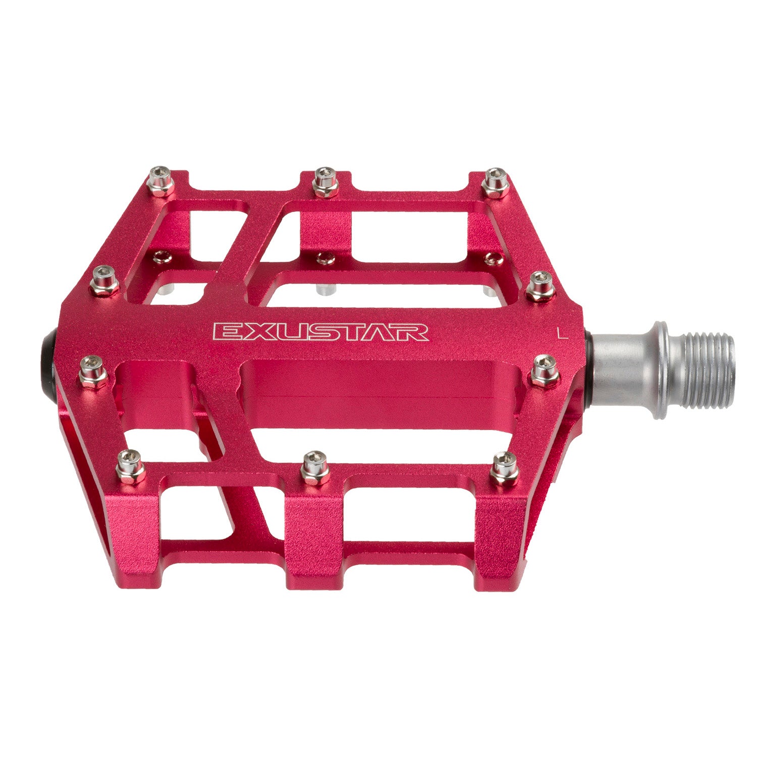 Platformpedalen BMX Enduro 9 16 Inch donker roze per set