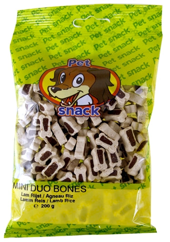 Petsnack botjes duo lam rijst
