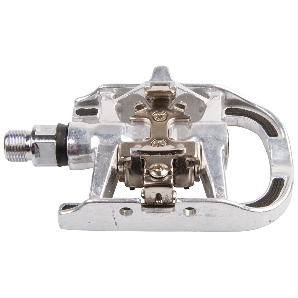 pédales combinées SPD silver set