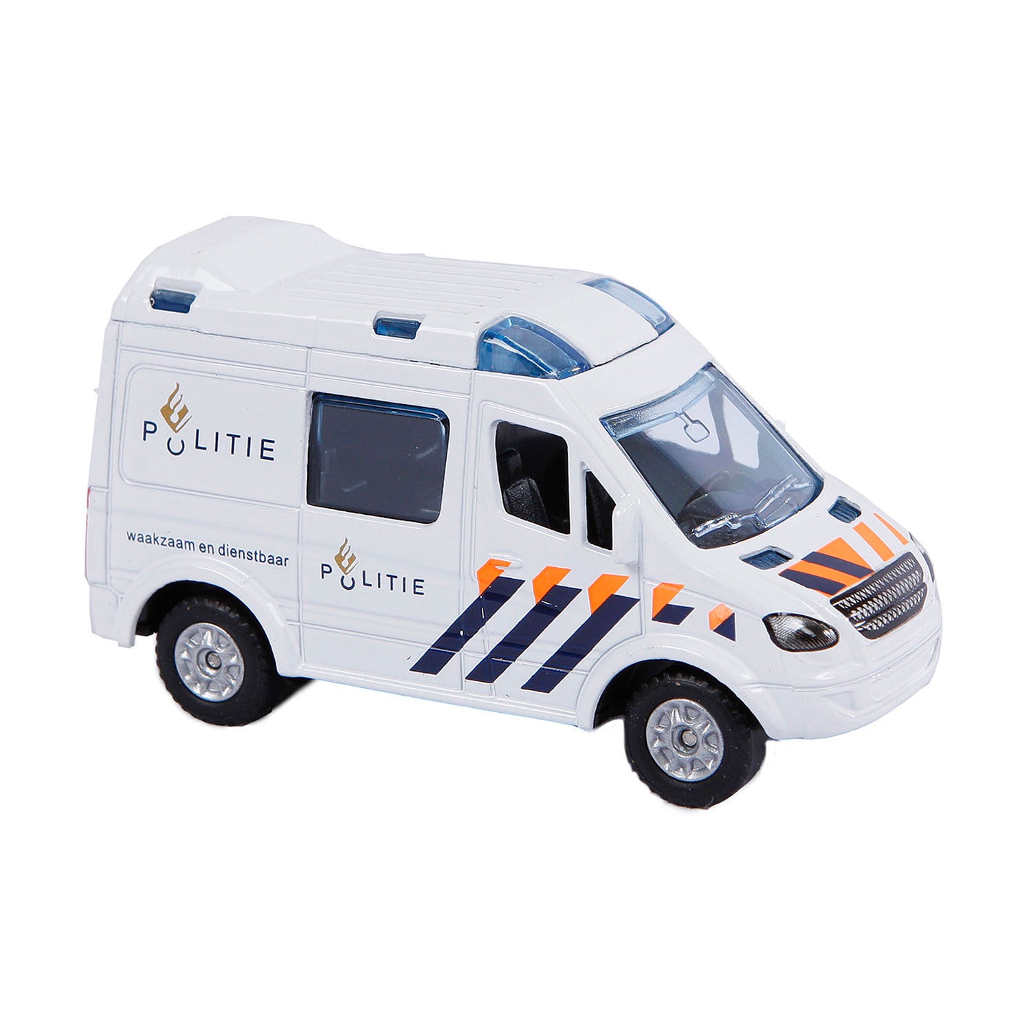 Kinderbol Gegoten Politieauto NL, 8cm