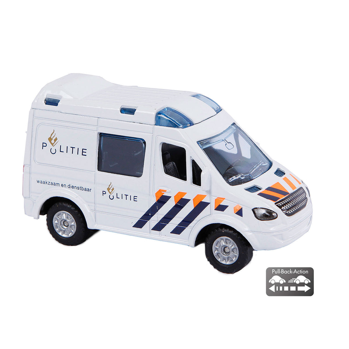 Kids Globe die-cast police car en