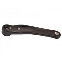 Manivelle gauche Miranda Alfa 1 170mm - revêtement noir