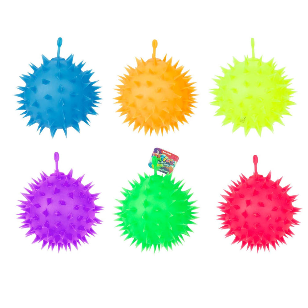 Toi-toys pufferz pufferbal -spikes- 20cm 230gr 6ass