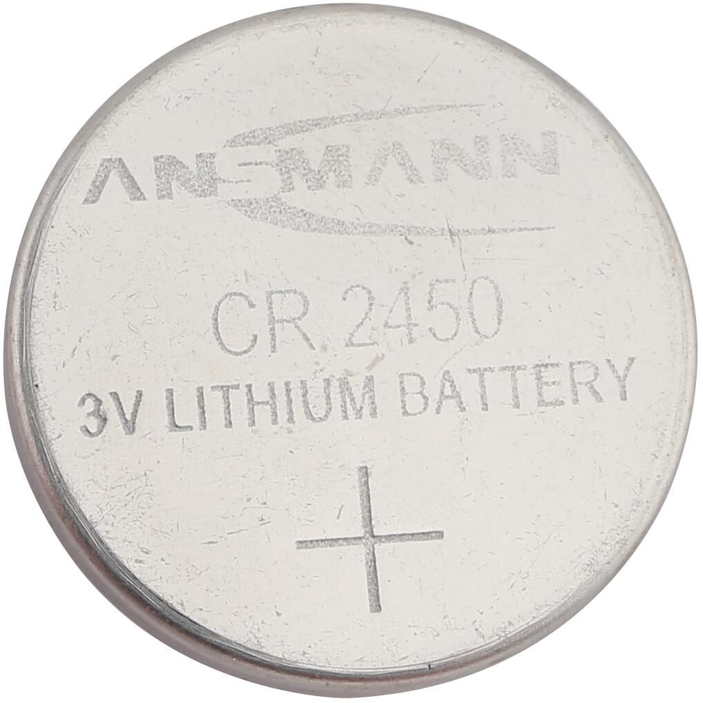 Ansmann knoopcel lithium coin cell cr 2450 3v