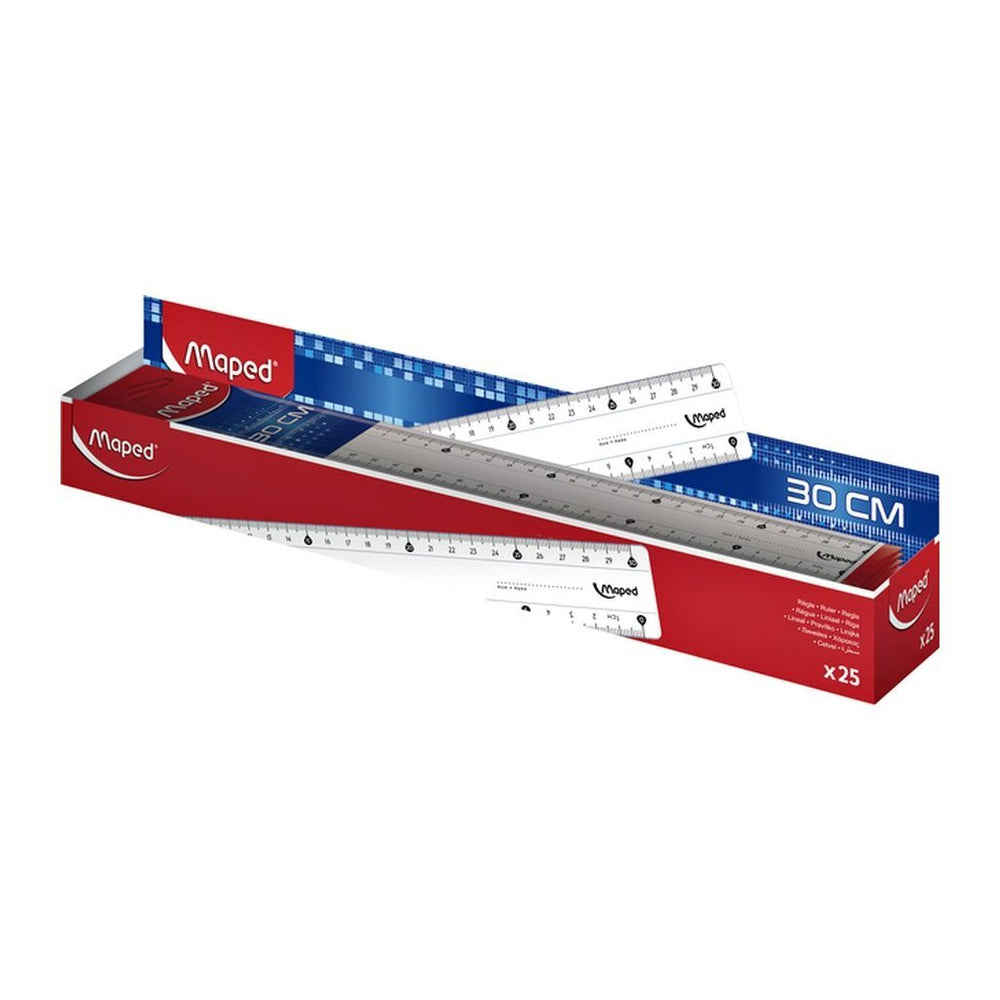 Quantore maped liniaal 30 cm