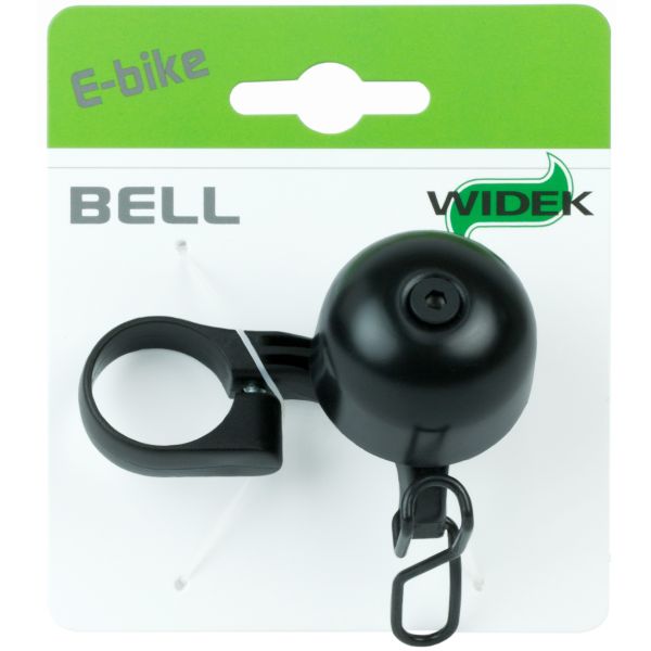 Widek bell E-bike 'tout noir' avec support spécial (emballage suspendu).