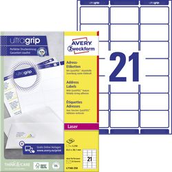 Gerecycleerde etiketten lr7160-250 63,5x38,1mm