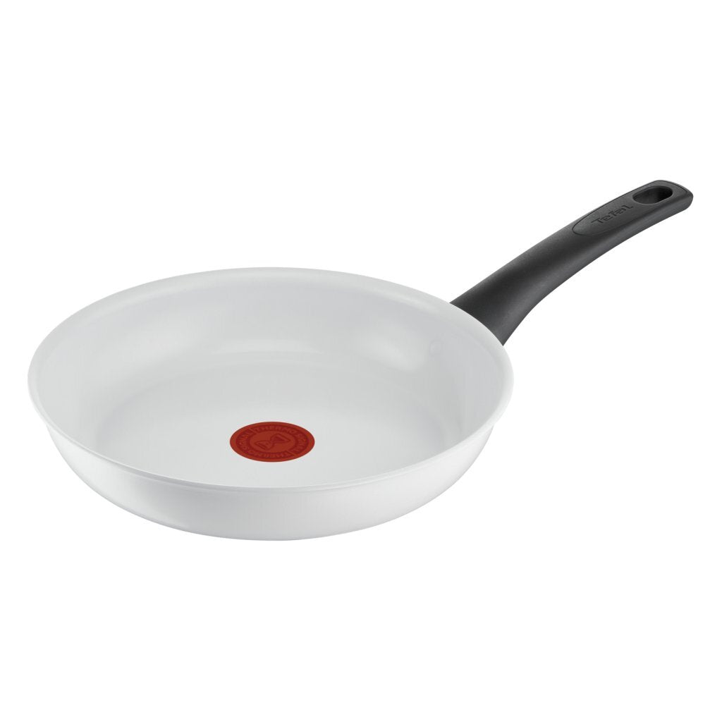 Tefal Kookgerei Tefal Keramiek Bediening Koekenpan 24 cm Wit