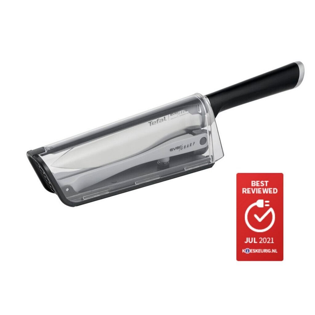 Tefal ooit scherp k25690 koksmes 16,5 cm + slijper