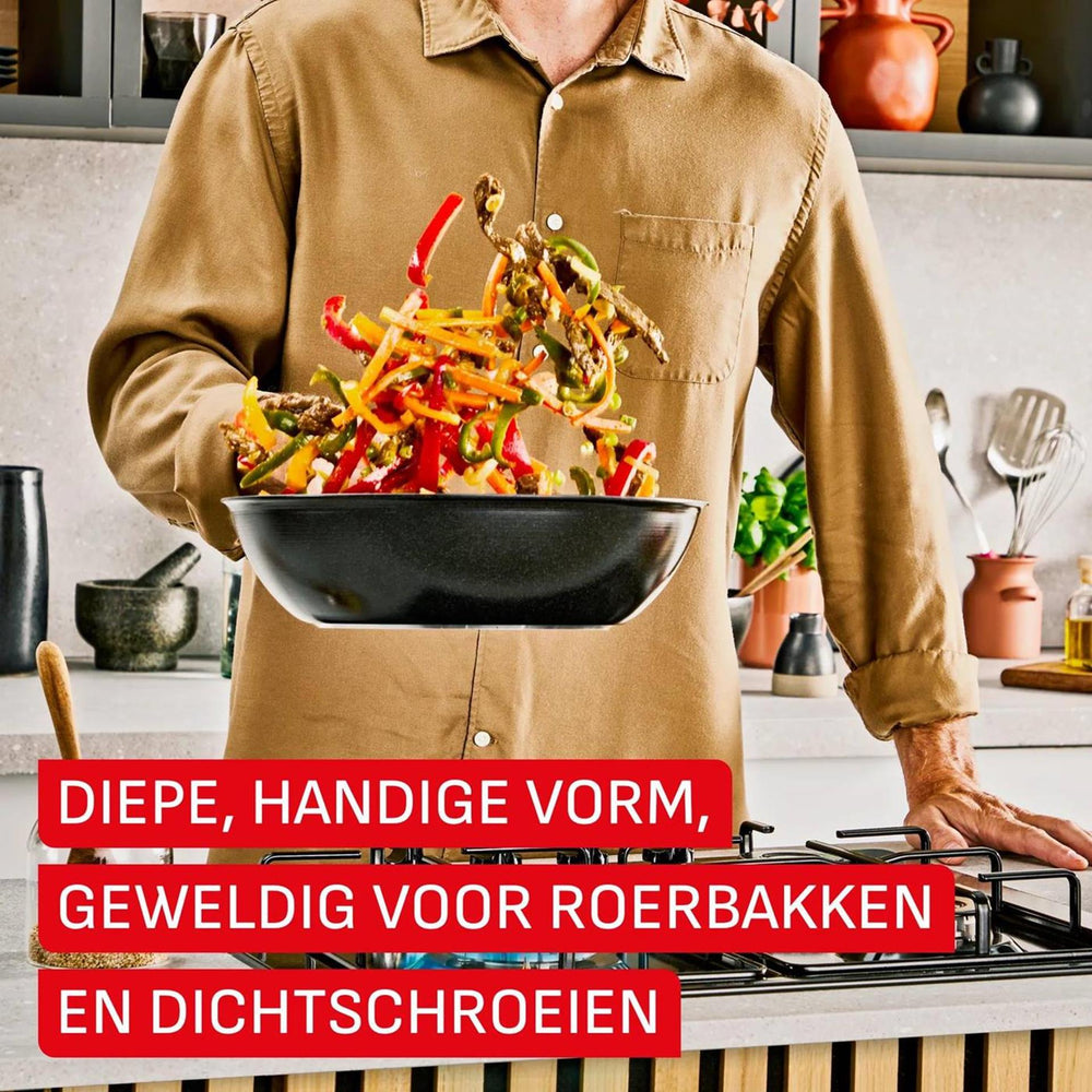 Tefal excellence ceramic wokpan ø28cm