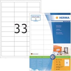 Etiketten herma