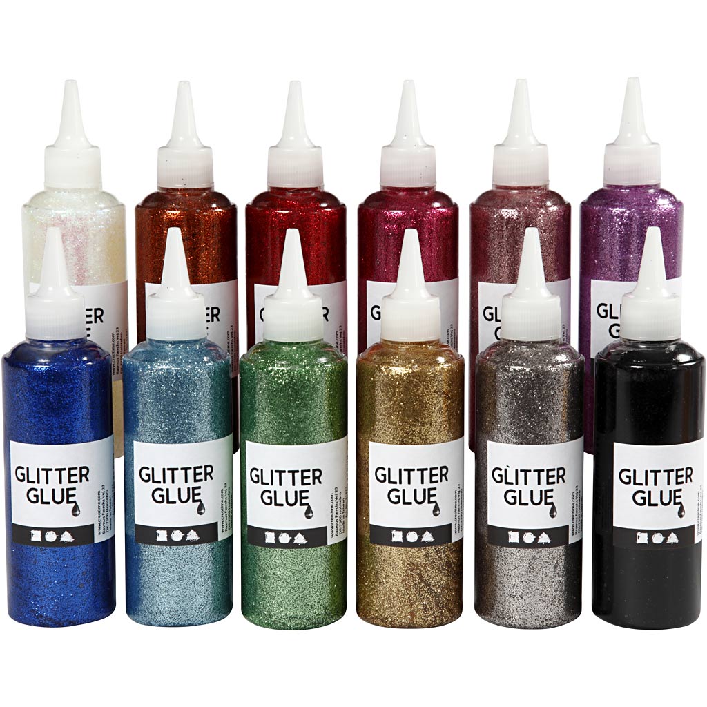 Https: www.cchobby.nl glitterlijm-diverse-kleuren-12x118-ml-1-doos