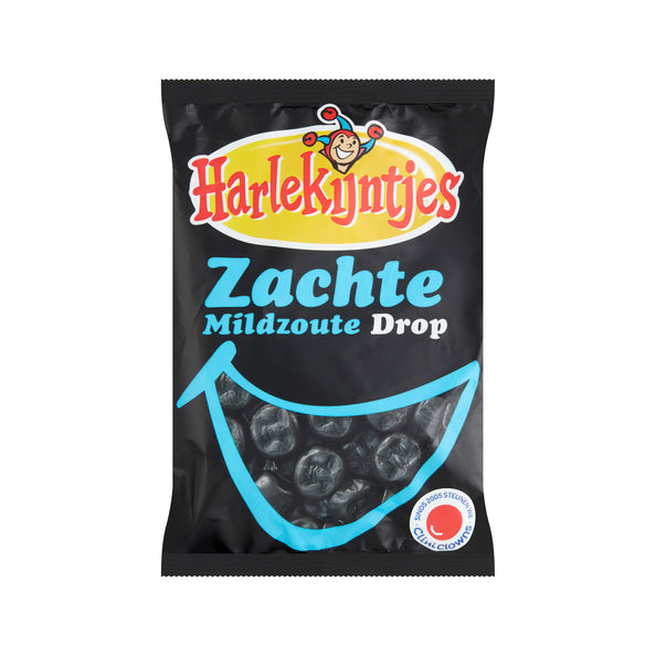 Harlekijntjes zachte mildzoute drop (12x300gr)
