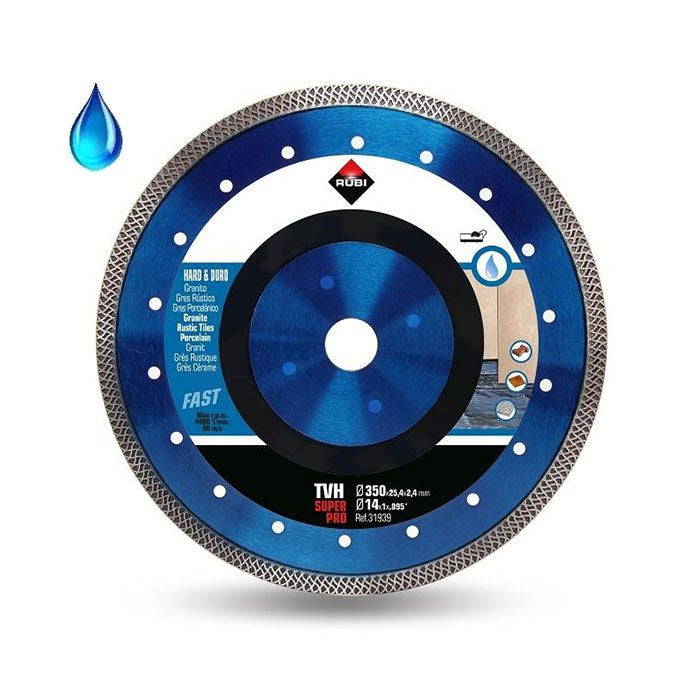 Rubi diamantschijf turbo viper (tva) | 350 x 2,4 x 25,4 mm - 31939