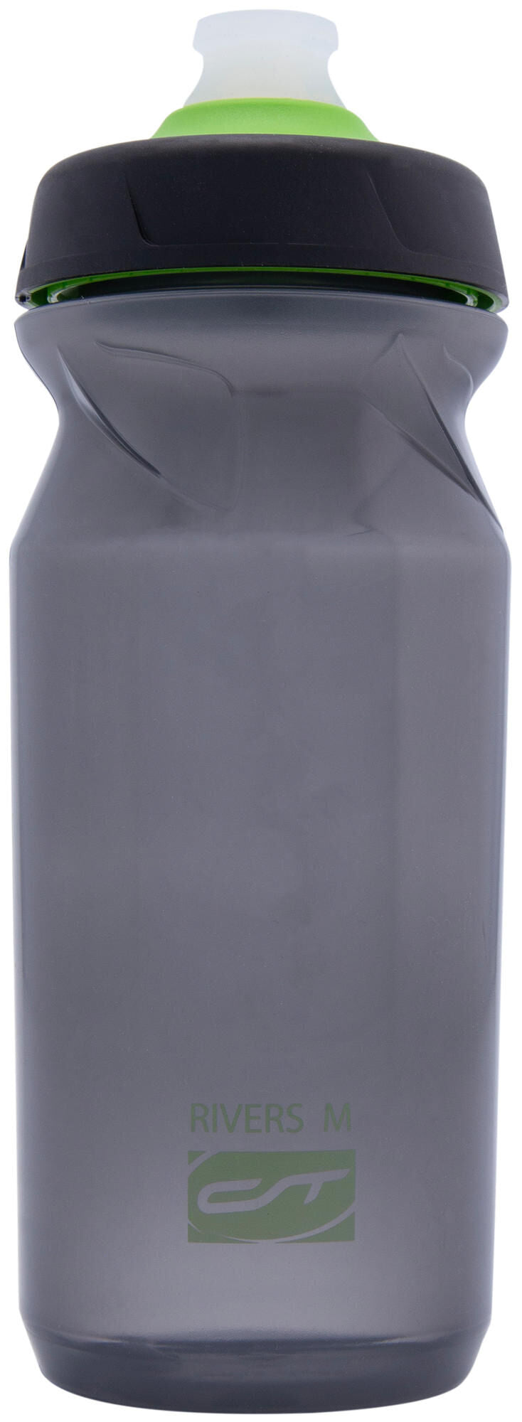 Contec bidon rivers m ct bottle rivers m 650 ml, black neogreen