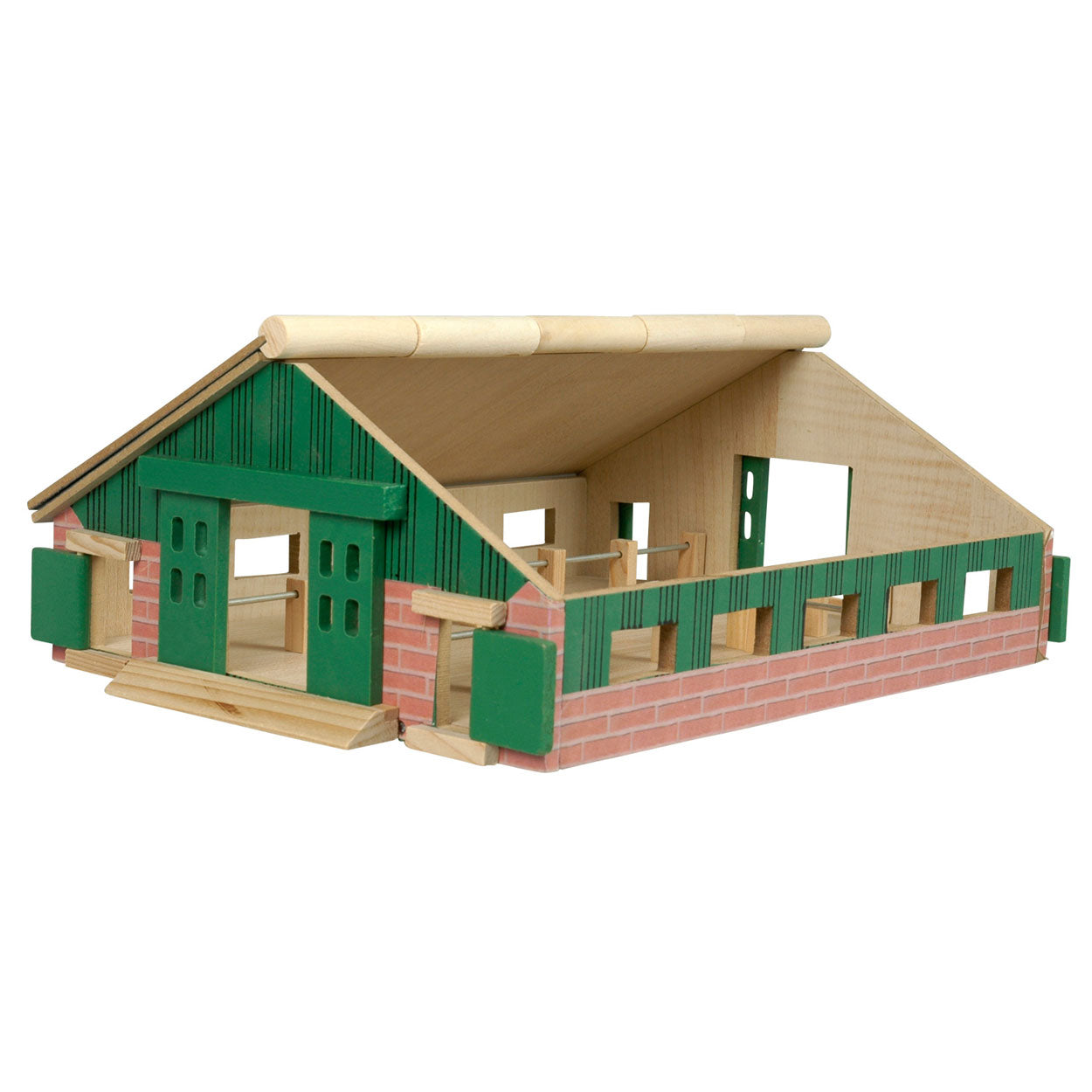 Kinderbol Globe Loopstal Hout 1:87