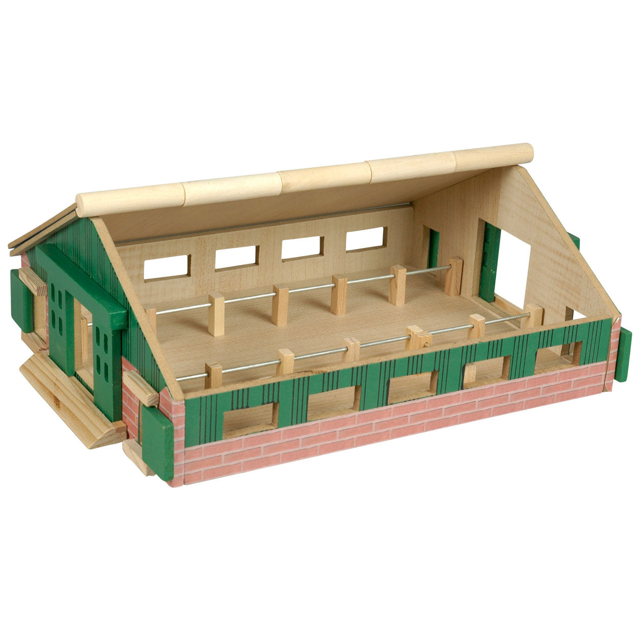 Kinderbol Globe Loopstal Hout 1:87