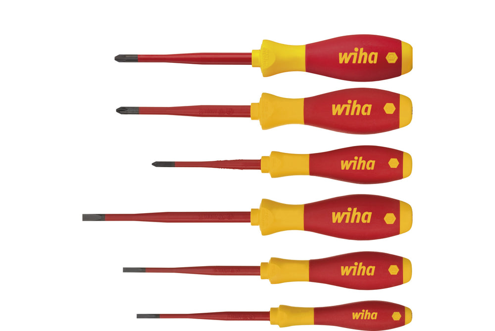 Wiha Wiha Schroevendraaierset SoftFinish elektrisch slimFix