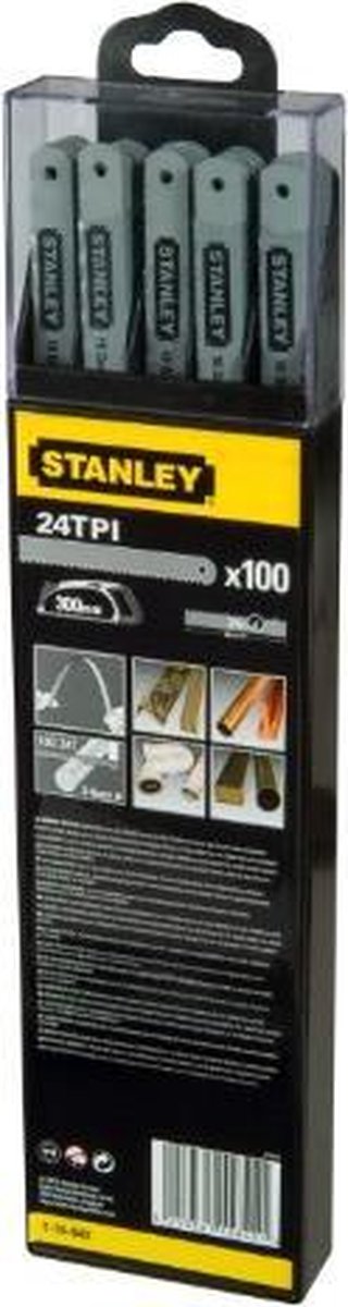 Stanley metaalzaagblad 300mm - 24t inch (doos 100)