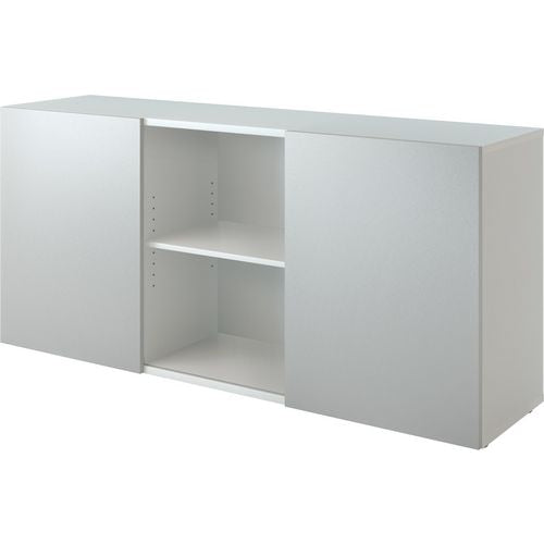 Bach schuifdeurkast hammerer 2fh zilver, wit