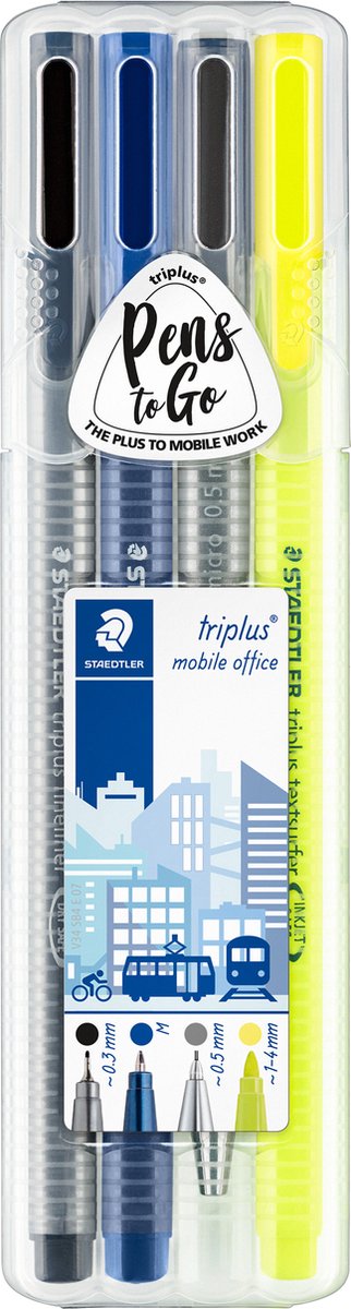 Staedtler triplus mobile office schrijfset