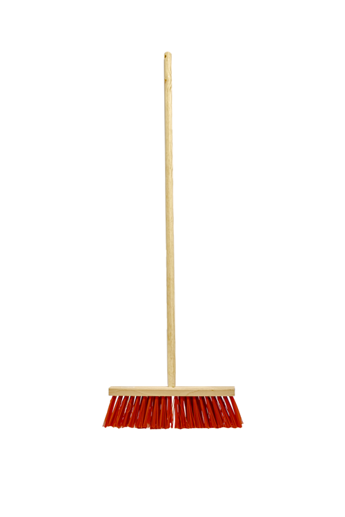 1009154 - pvc bezem 40cm gesteeld | 3 stuks