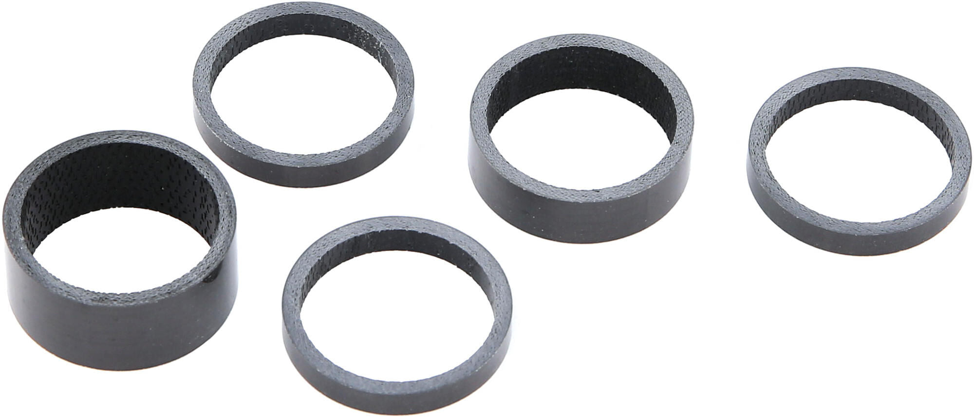Contec spacer-set carbon ct spacer carbon 1 1 8 , 5 pcs, carbon