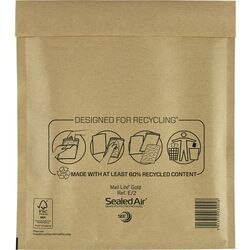Abi luchtkussenenveloppen sealed air mail lite a5 220 x 260 mm goudgeel