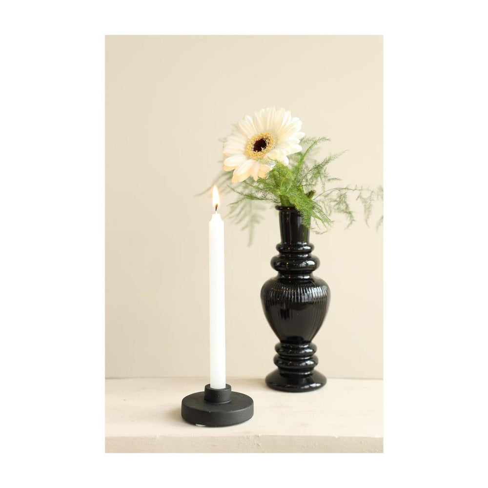 Ideas 4 seasons kaarsen h14cmxø1.2cm mini wit set a 12 stuks