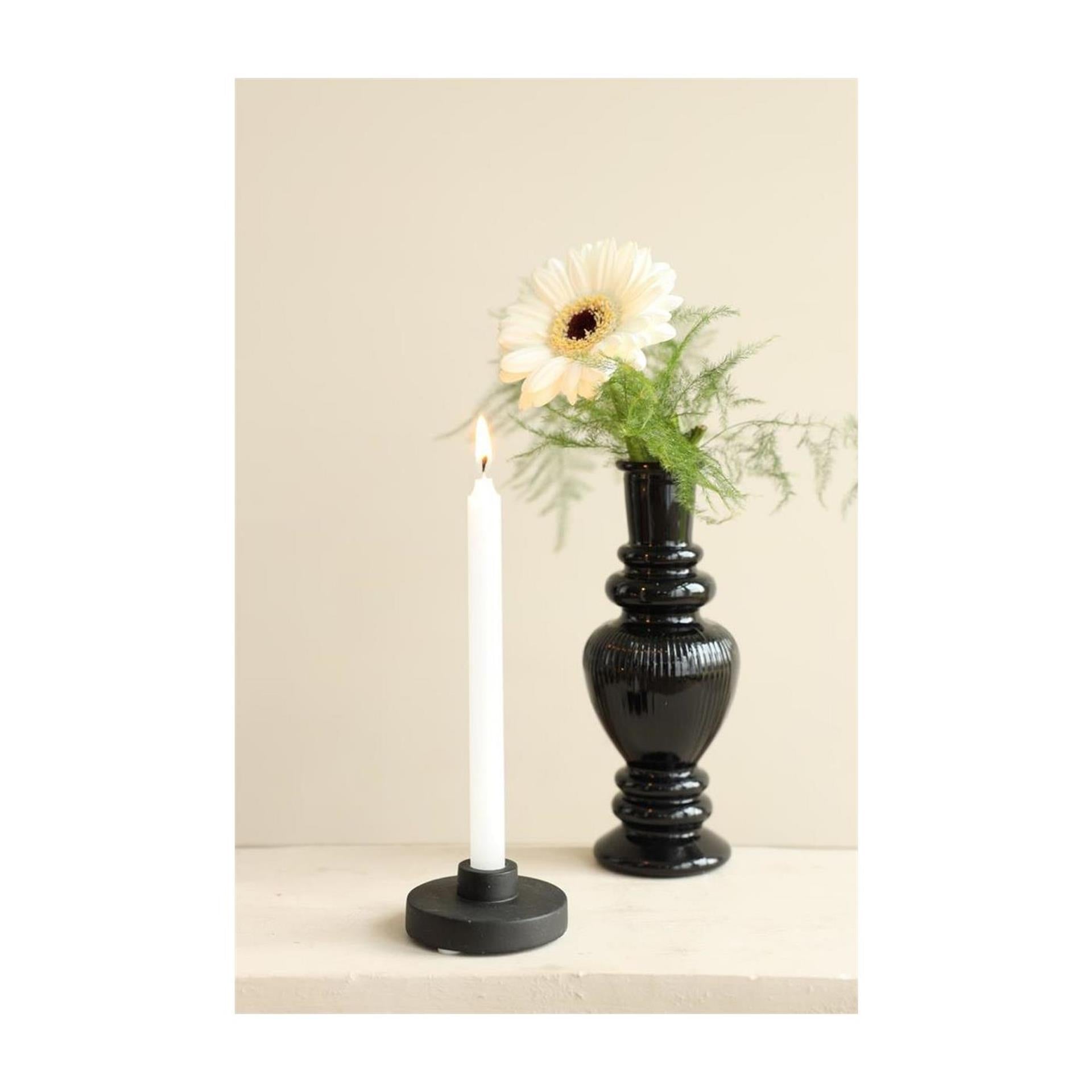 Ideas 4 seasons kaarsen h14cmxø1.2cm mini wit set a 12 stuks