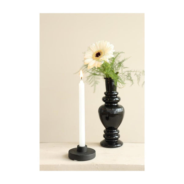Ideas 4 seasons kaarsen h14cmxø1.2cm mini wit set a 12 stuks