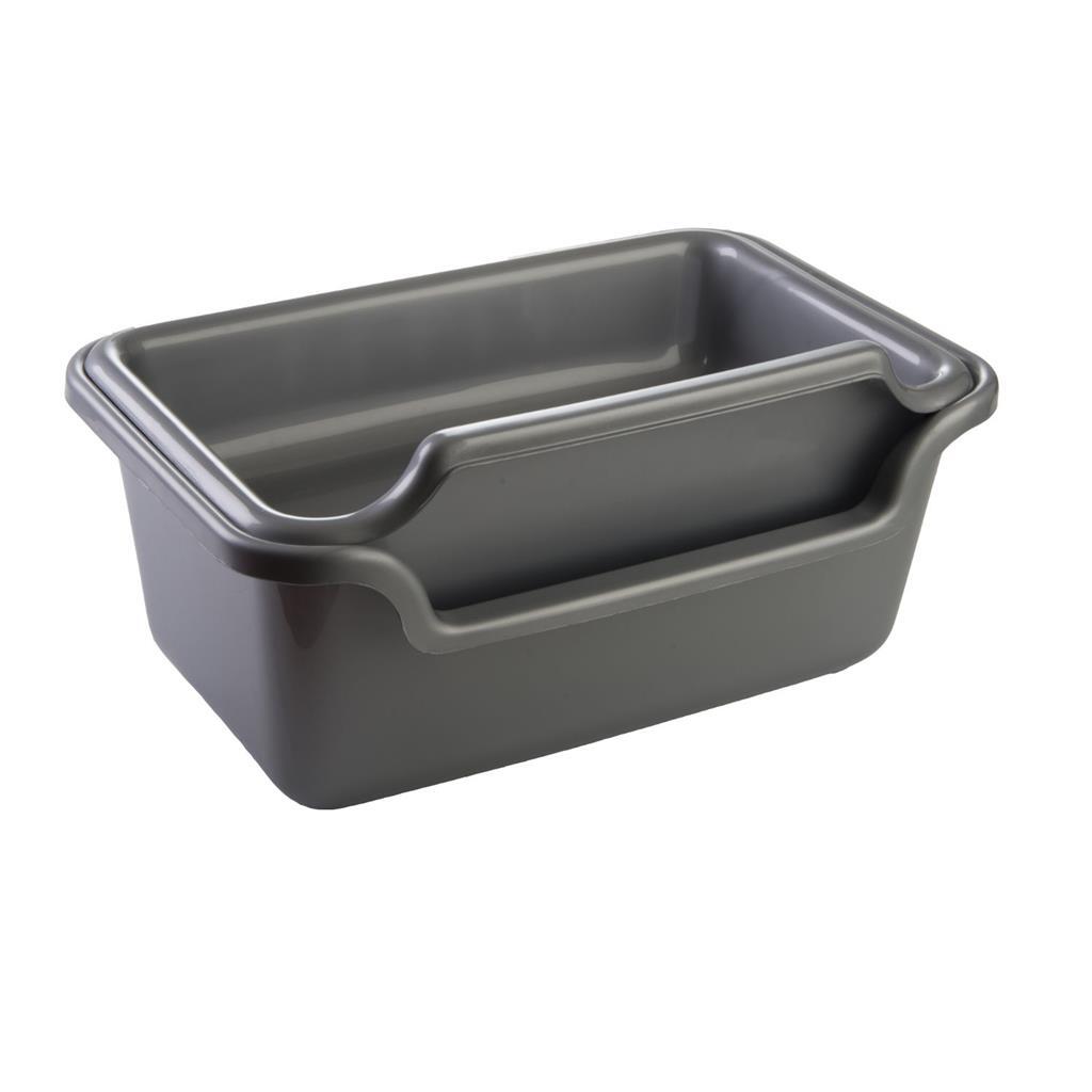 Curver aardappel schilbak 2-delig zilver 40x29,5x24,5cm