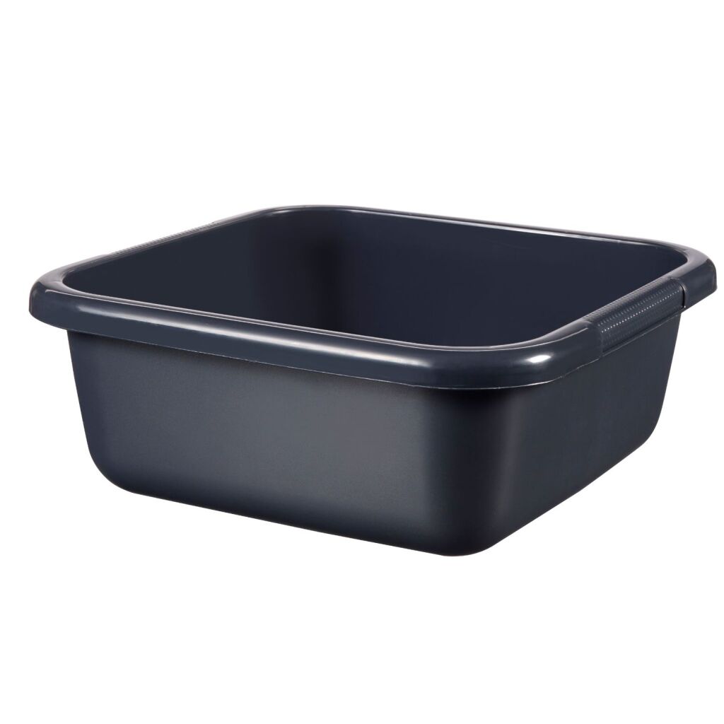 Curver afwasteil vierkant 15 liter antraciet 39x39xh15cm