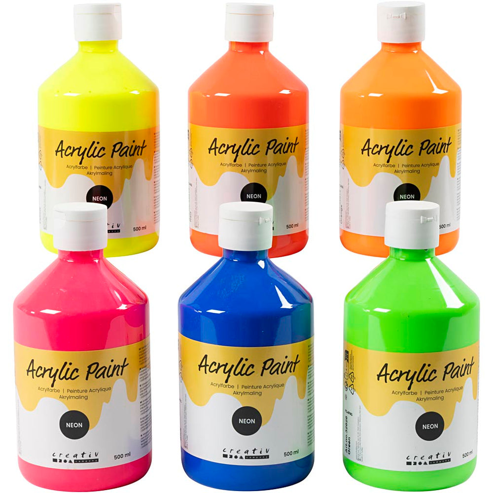 Https: www.cchobby.nl acrylverf-neon-neon-kleuren-6x500-ml-1-doos