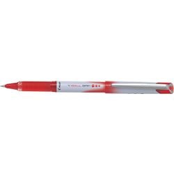 Rollerball pen pilot v-ball grip rood 0,3 mm
