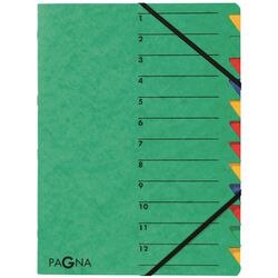 Sorteermap pagna groen a4