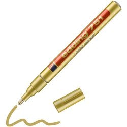 Paintmarker edding 751 goud 1 - 2 mm
