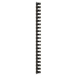 Bindruggen gbc plastic a4 19mm zwart 165vel