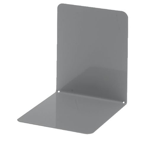 Standaard boekdeel dikte 0,8 mm 12 x 14 x 14 cm grijs 2 stuks