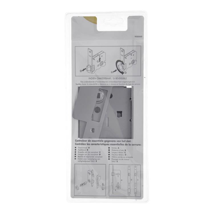 Yale 1019034 - 1dubb.insteekslot omkeerbaar a1306 55mm | 3 stuks