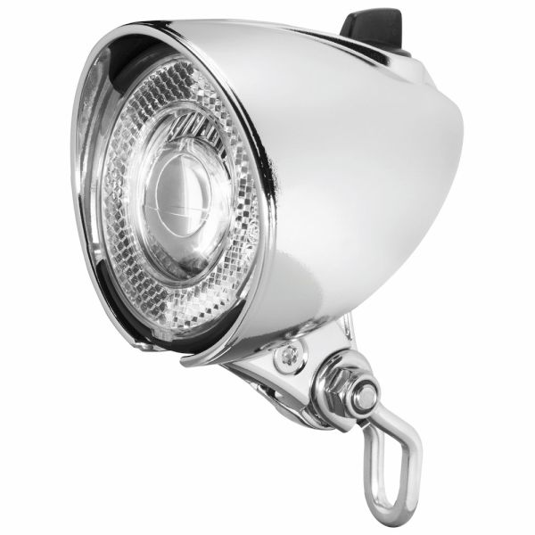 Busch + Müller Headlight Busch and Müller Lumotec Classic N Retro Look 25 Lux - Stainless Steel