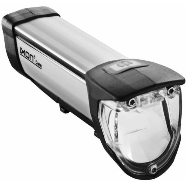 Busch müller verlichtingsset busch und müller ixon core + ixxi achterlicht usb oplaadbaar 50 lux - zwart zilver