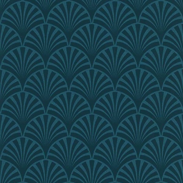 Noordwand Noordwand Behang couleurs matières 20's Pattern Artdeco blauw